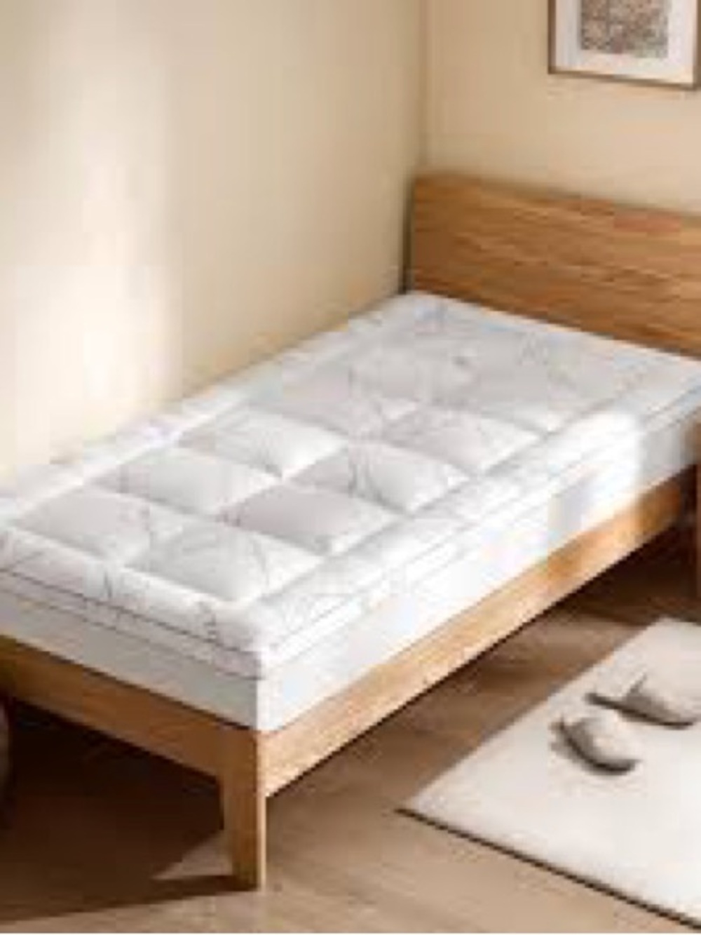 Homemate Twin XL Mattress Topper EUC